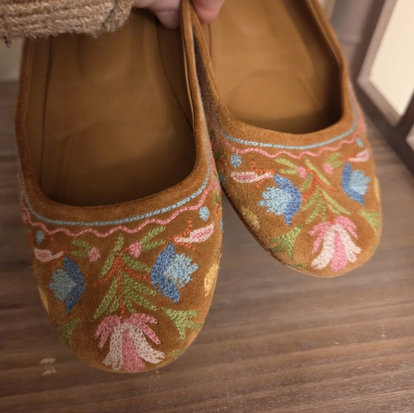 Bally Suede Ballet Flats - Picture 6 of 9